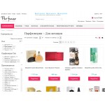 Купить - Интернет магазин Парфюмерии и Косметики (хорошие акценты в дизайне, легкие страницы)